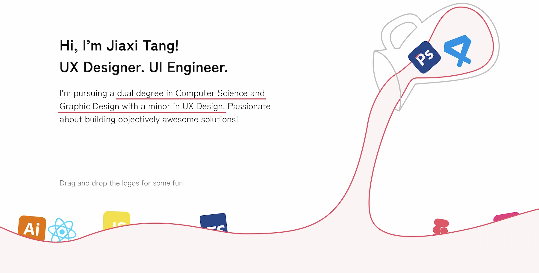 Wave animation visualization